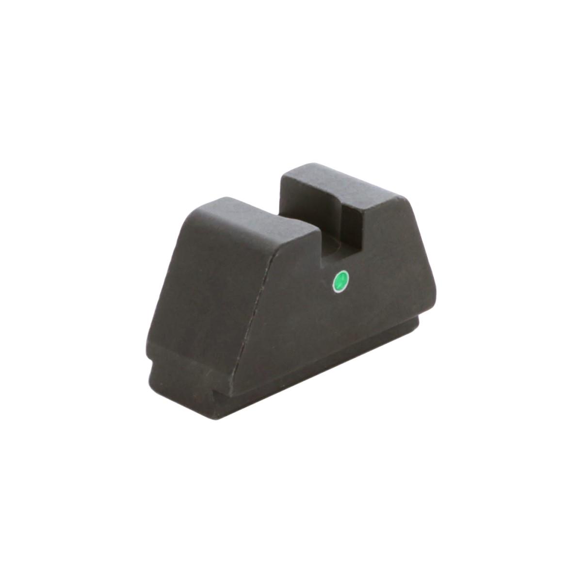 AmeriGlo GL-143R Green Tritium Rear Sight .451in H .165in Sq Notch Glock - View 2