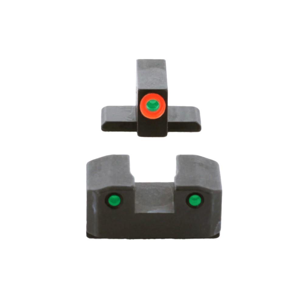 AmeriGlo XD-816 Trooper Tritium Sight Set Green/Orange for Springfield XD - View 2