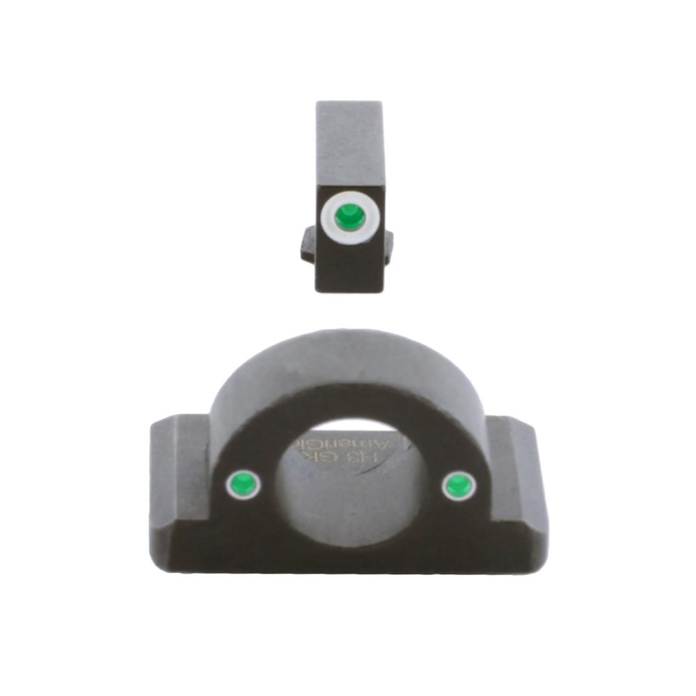 AmeriGlo GL-4125 Tritium Ghost Ring Sight Green/White for Glock 42/43/48 - View 2