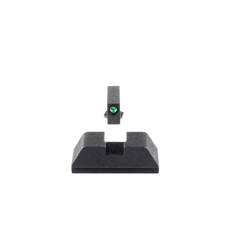 AmeriGlo Optic Sets Glock 43X/48 MOS Green Tritium Front Sight, Black Rear - Model GL-880 - View 2