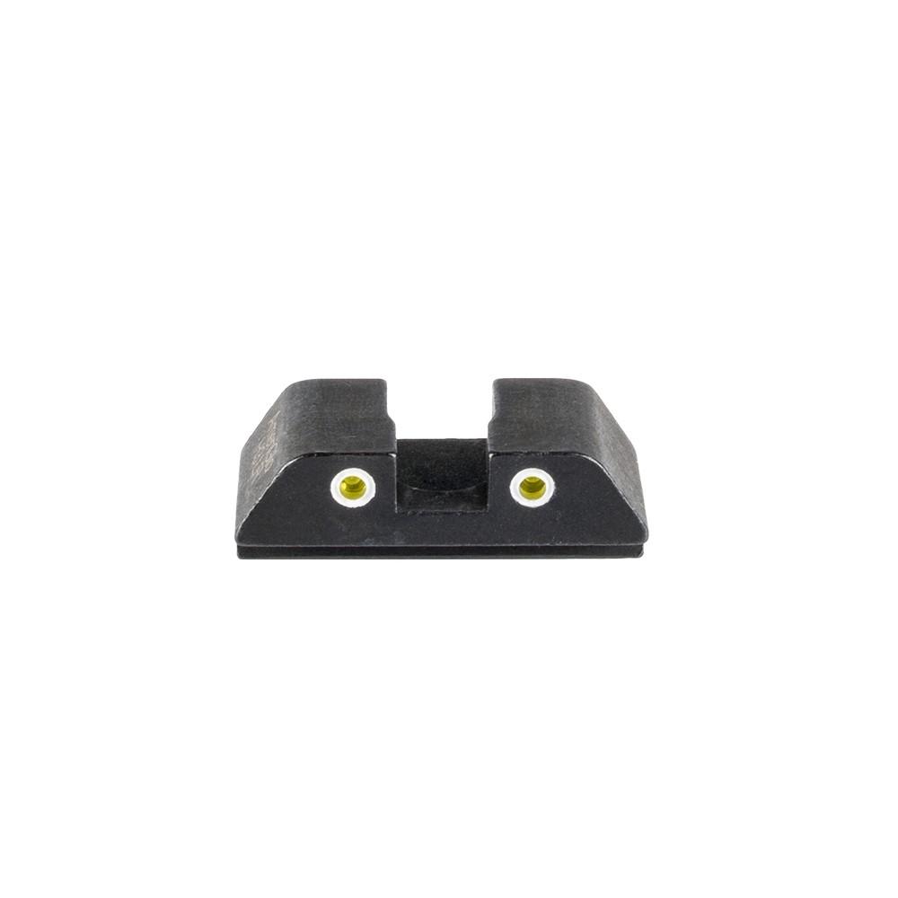 AmeriGlo GL-8115R Tritium 2-Dot Rear Sight for Glock Yellow/White - View 2