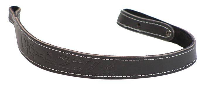 Crickett 80020 Black Leather Adjustable Rifle Sling - View 2