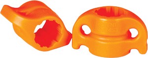 AMS M140-2 Safety Slide Kit 2 Pack Bowfishing Arrow Accessory Orange - View 2