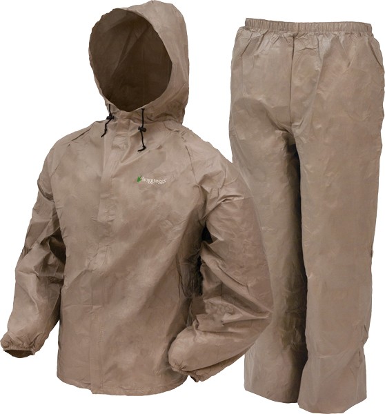 Frogg Toggs Ultra LT Rain Suit Khaki UL12104 : UL12104-04MD - View 2