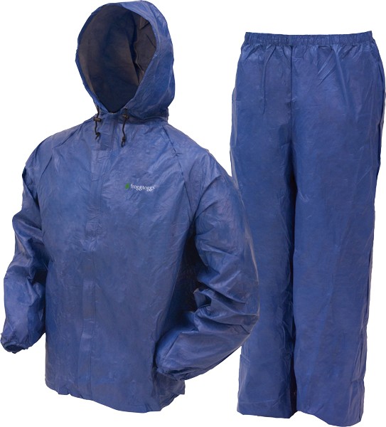 Frogg Toggs UL12104-12LG Ultra-Lite2 Rain Suit Large Royal Blue - View 2