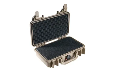 Pelican 1170 Protector Case Tan Hard Case 10.54"x6.04"x3.16" - View 3
