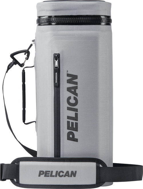 Pelican Soft Cooler Sling Style Compression Molded Grey - 10.4" x 9.2" x 21.9" - View 2