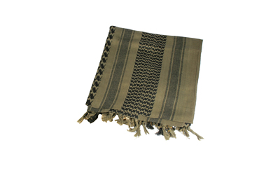 Blackhawk 330005OD Shemagh Olive Drab 100% Cotton 44"x44" - View 2