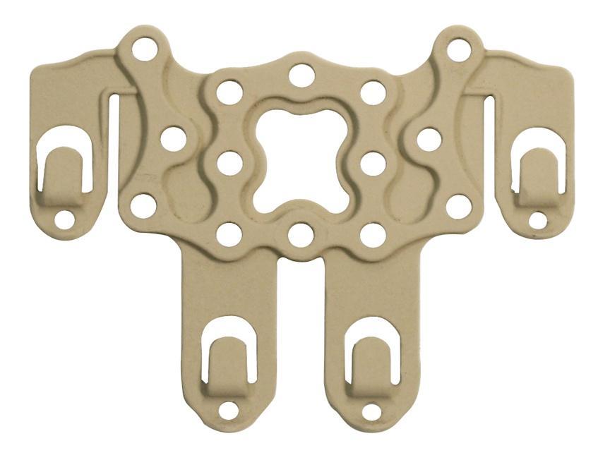 Blackhawk! S.T.R.I.K.E Holster Platform - Ambidextrous Coyote Tan - View 2