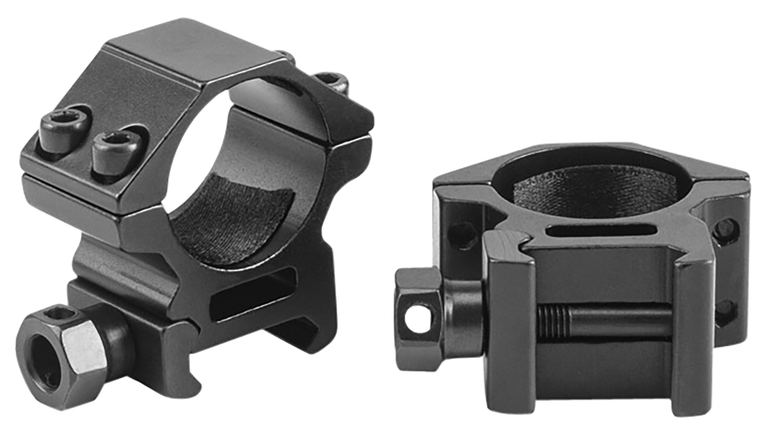 Riton Optics X1L Scope Ring Set 1" Diameter 9mm Height Matte Black - View 2