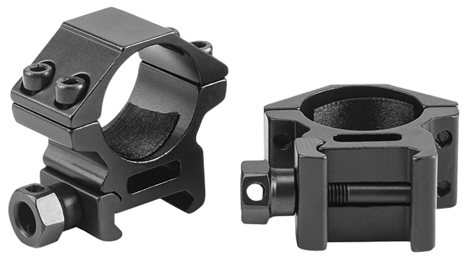 Riton Optics X30L Scope Ring Set 30mm Low 9mm High Matte Black - View 2