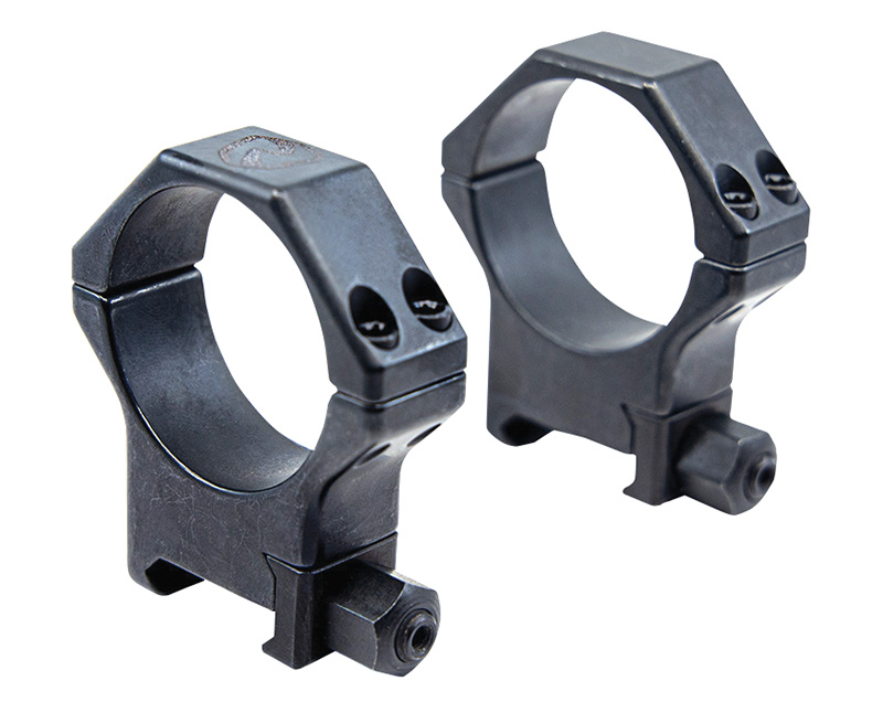 Contessa 30mm Hardened Steel Picatinny Rings 12mm Height Steel Matte Black - View 2