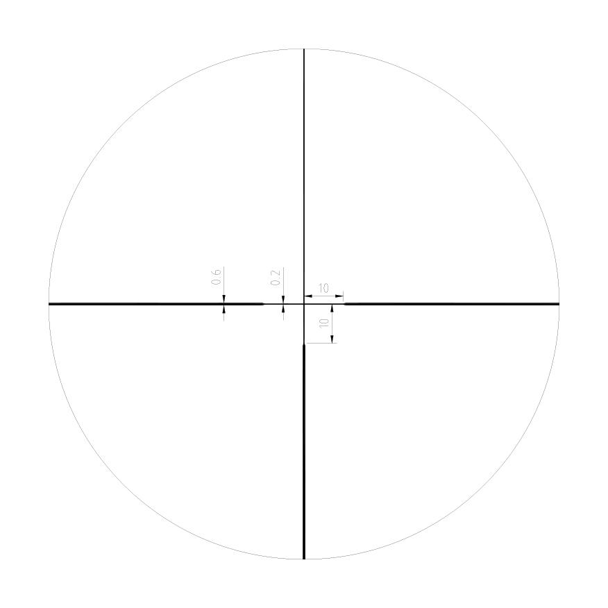 Riton 1 Primal 3-9x40 Scope RAK Reticle Black - View 2