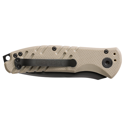 Gerber Propel Downrange Auto S30V Tanto Blade Folding Knife Desert G10 Handle 30-000717 - View 3