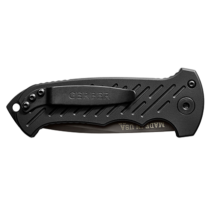 Gerber 30-001295 06 Auto Drop Point Fine Edge Knife - View 2