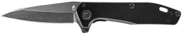 Gerber Fastball BW/PL Black Handle S30V Finger Flip Open Ball Bearing Tech - View 2