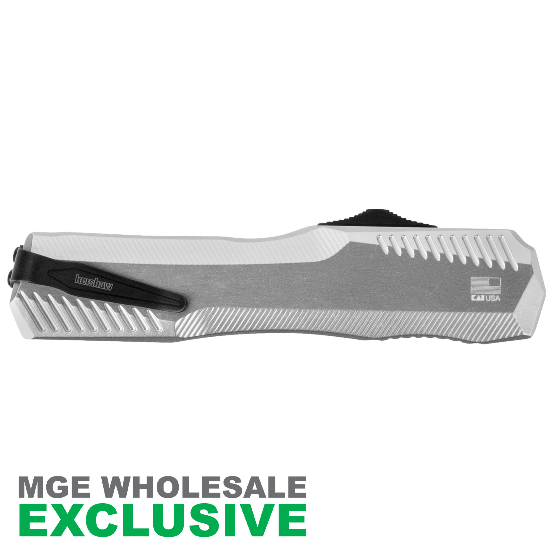 KERSHAW LIVEWIRE BESKAR RAW HANDLE BLACK BLADE MGE Exclusive - View 3