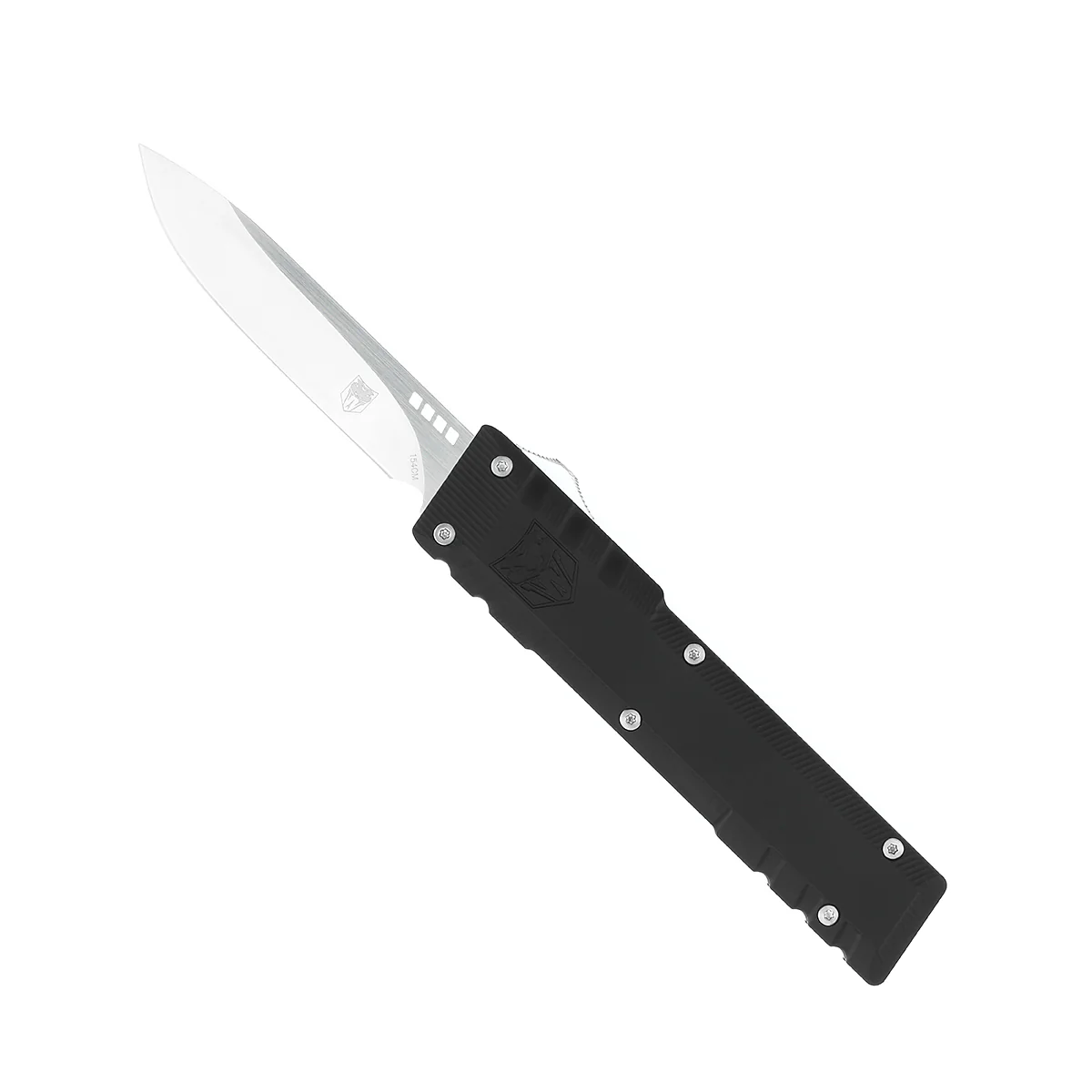 CobraTec GENT2BLKCM154DNS Gentleman's Black 2.8" 154CM Drop Point Knife - View 2