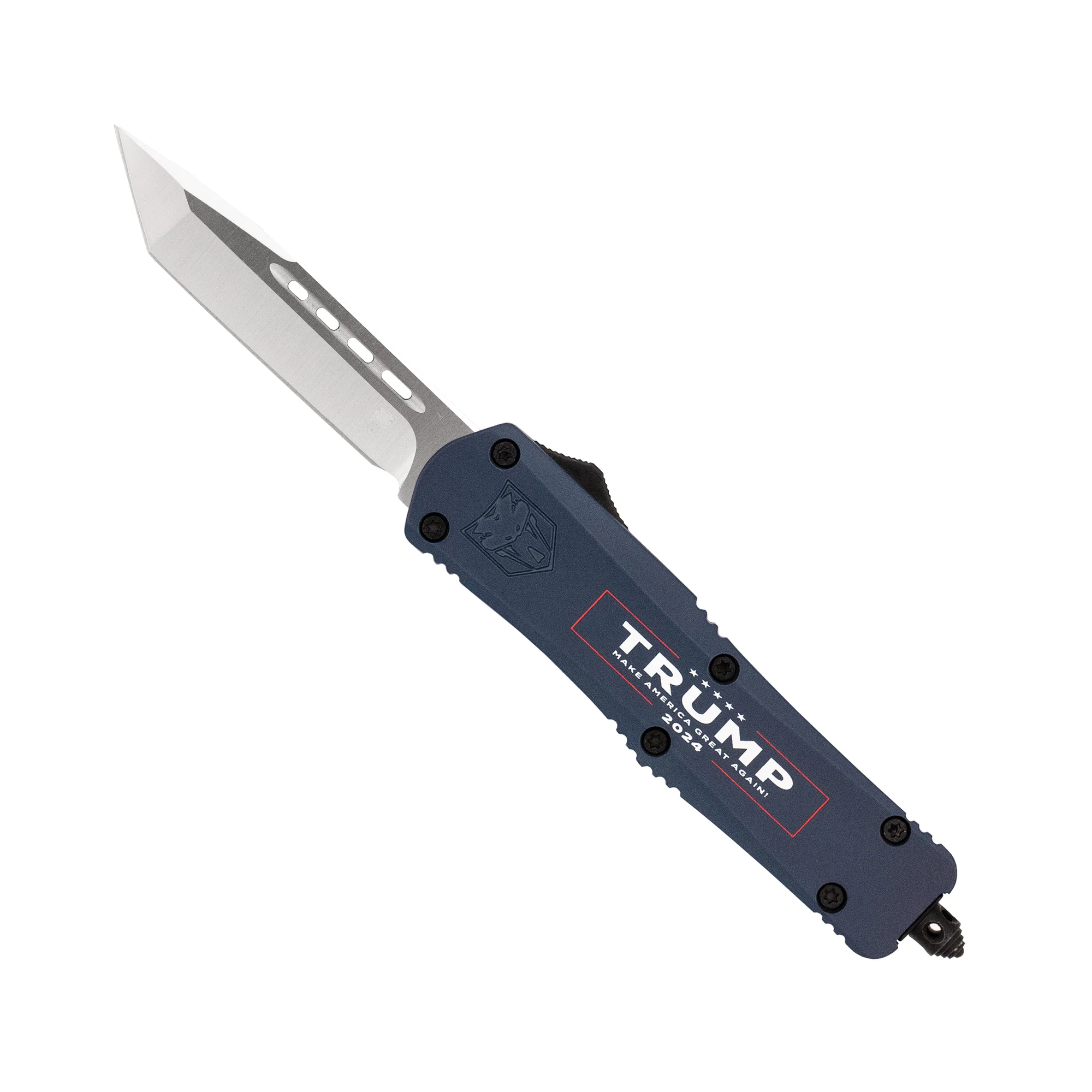 COBRATEC KNIVES MEDIUM FS-3 TRUMP 2024 BLUE TANTO NON SERRATED - View 2