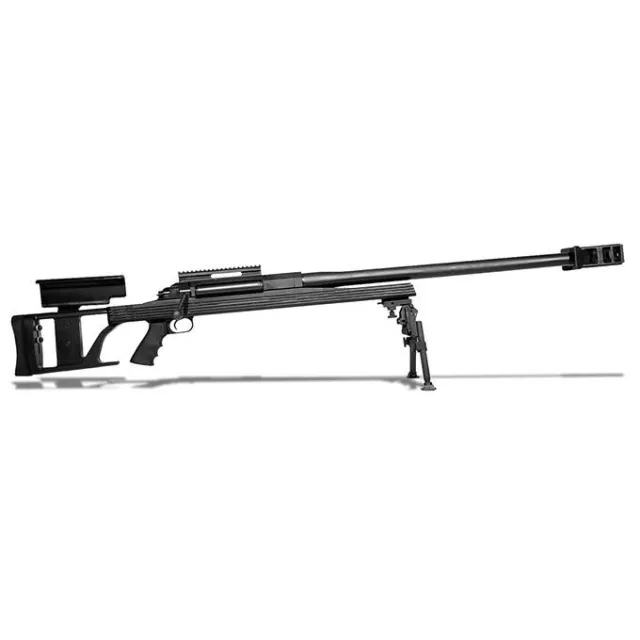 ArmaLite AR-50 50 BMG Single-Shot Bolt-Action Rifle: 30" Chrome Moly Barrel, Octagonal Receiver, V-Shaped Stock, Optics Ready - View 2