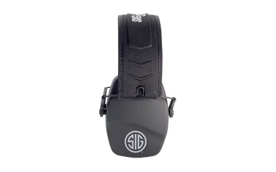 AXIL SIGTRACKRPASSIVE Earmuffs, Black, Medium, 25dB SNR, Compact Design - View 3