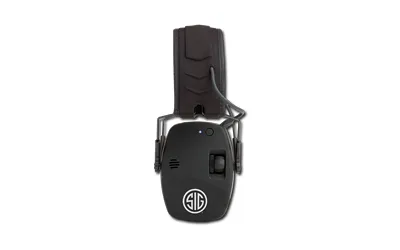 AXIL SIGTRACKRBLU Bluetooth Tactical Earmuff, 27dB SNR, Matte Black - View 3