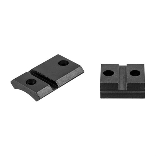 Warne M902801M Maxima Matte Black Steel 2-Piece Base for Remington 7 - View 2