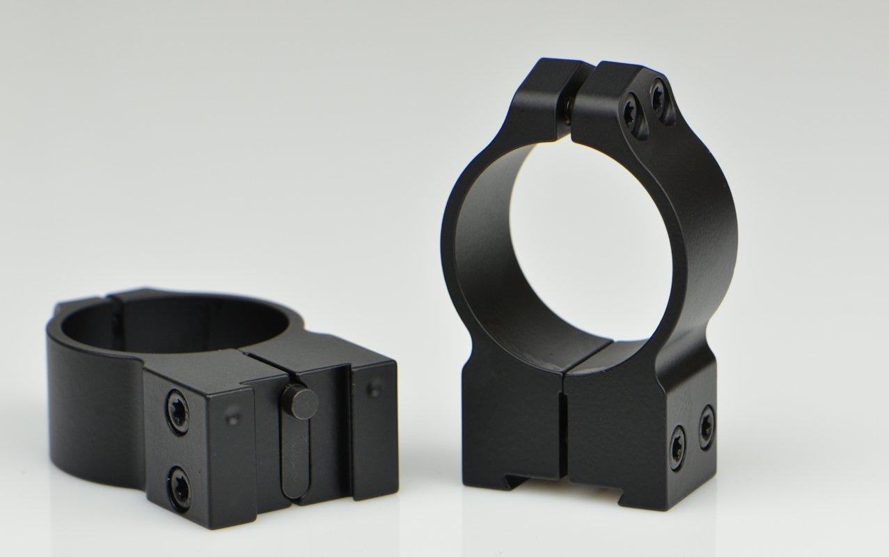 Warne 15TM Tikka 30mm High Matte Permanent Attach Rings - View 2