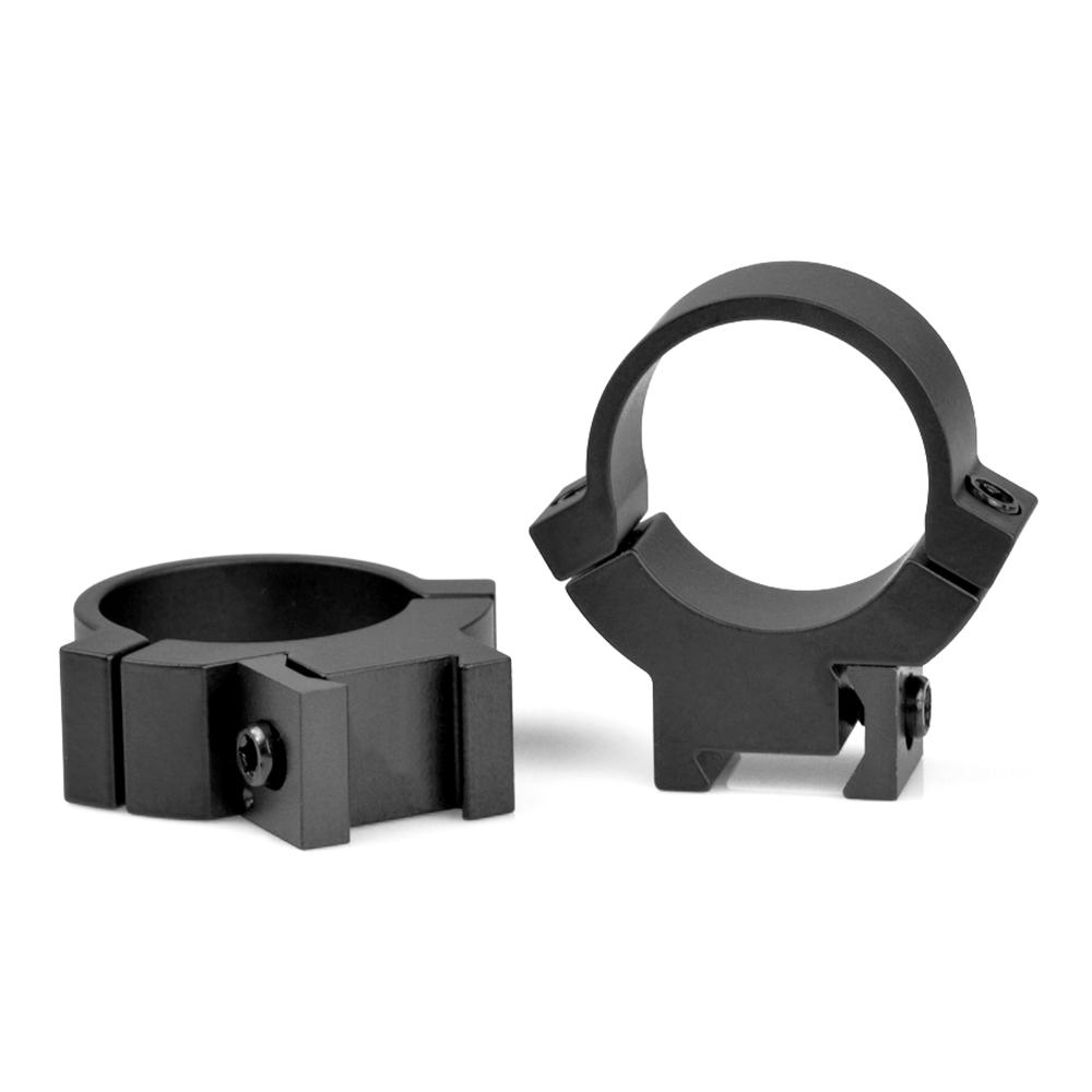 Warne 721M Maxima Rimfire Medium Matte 1" Scope Rings Black - View 2