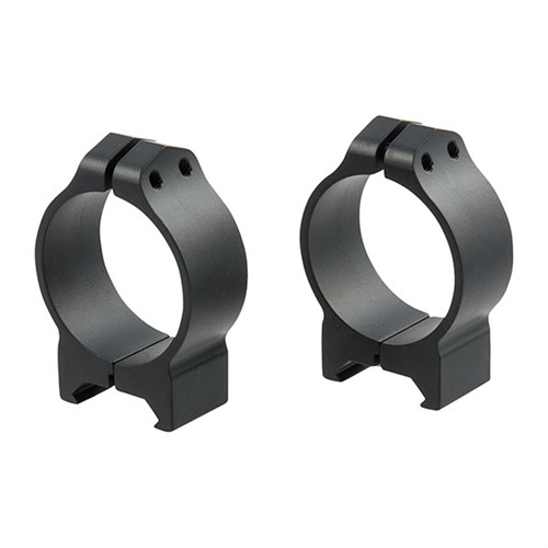 Warne 220M Maxima Steel Rings 34mm Low Matte for Weaver/Picatinny Rails - View 2