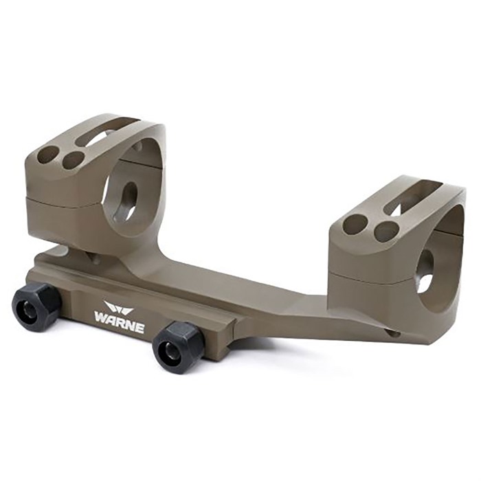 Warne Extended Skeletonized Mount Gen 2 1 Inch Rings Flat Dark Earth - View 2