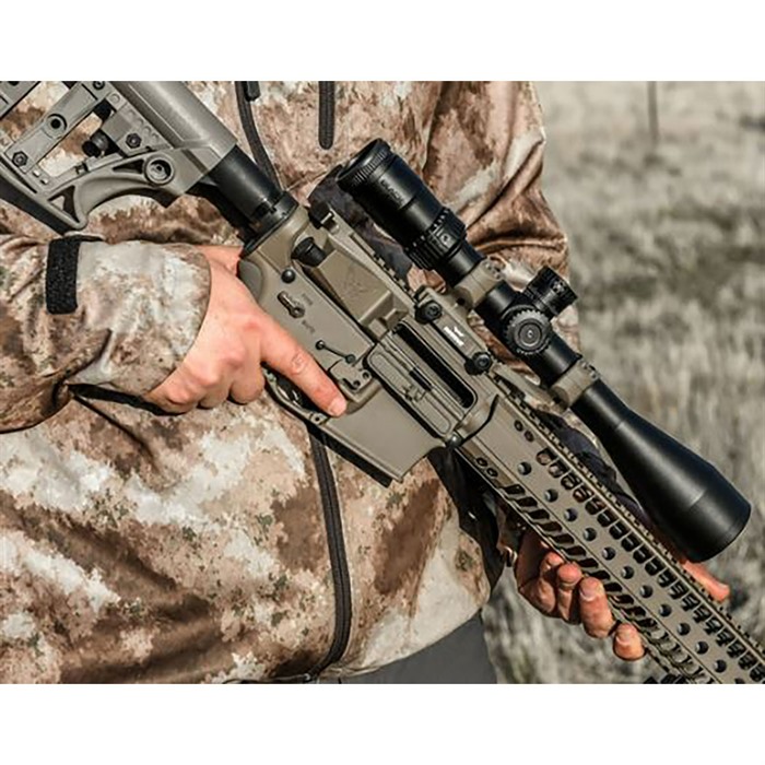 Warne Extended Skeletonized Mount Gen 2 1 Inch Rings Flat Dark Earth - View 3