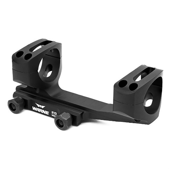 Warne LR-SKEL34TW 20MOA 34mm Matte Picatinny Rail Mount - View 2
