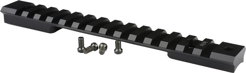 Warne 7654M Mountain Tech Rail Weatherby Mark V 9 Lug Magnum 0 MOA Black - View 2