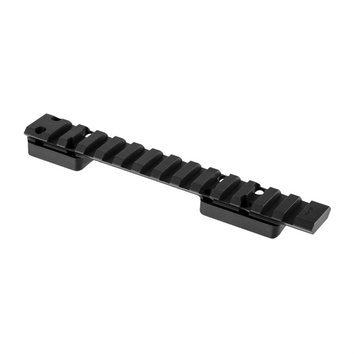 Warne Scope Mounts X-Bolt Super Short Action Tactical Rail 0 MOA Black - View 3