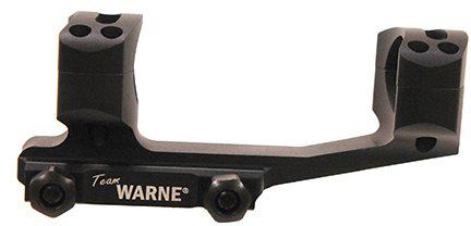 Warne QDXSKEL1TW MSR QD XSKEL 1" Black Cantilever Mount Matte Finish - View 2