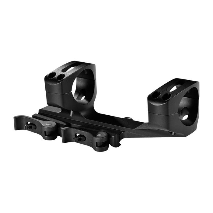Warne QDXSKEL34TW Skeletonized Scope Mount/Ring Combo Quick Detach Black - View 2