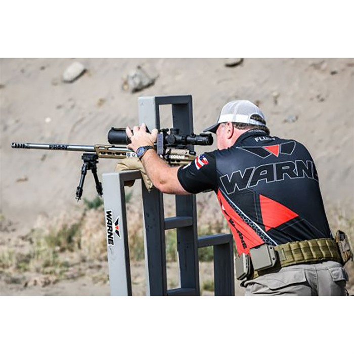 Warne 7841M Precision Scope Mount/Ring Combo Black 35mm 0 MOA 7075 T6 - View 3
