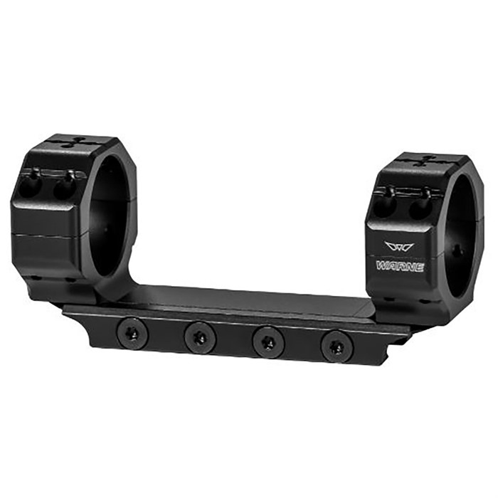 Warne 7817M Precision Scope Mount 30mm 0 MOA Black Anodized Aluminum - View 2