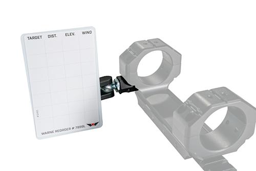 Warne Skyline Precision Mount Data Card Holder - Matte Black - View 2