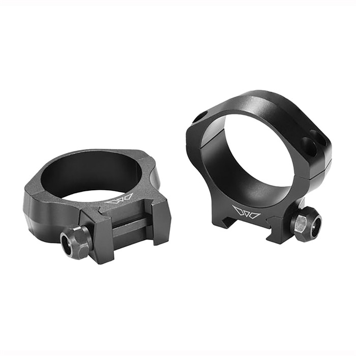 Warne 7250M Mountain Tech Scope Rings 40mm Low Matte Black 7075 Aluminum - View 2