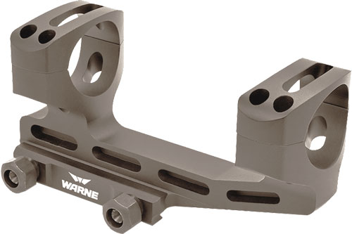 Warne SHXSKEL34DE X-SKEL 34mm Scope Mount Dark Earth 1.9" Cantilever - View 2