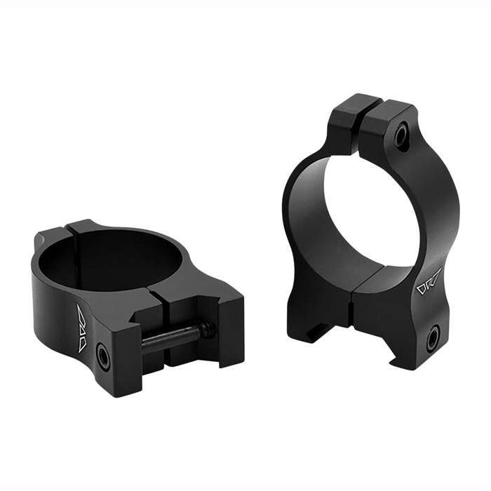 Warne V414M Scope Rings Vapor Matte Black 30mm Medium Aluminum - View 2