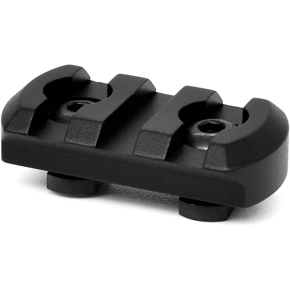 Warne 6201M M-LOK 3 Slot Rail Black Anodized - View 2