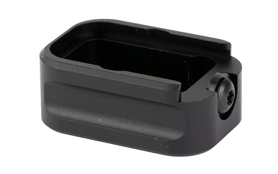 Warne 3106-W Magazine Extension +3 for Glock 17/22 9MM/.40 S&W Matte Black - View 3