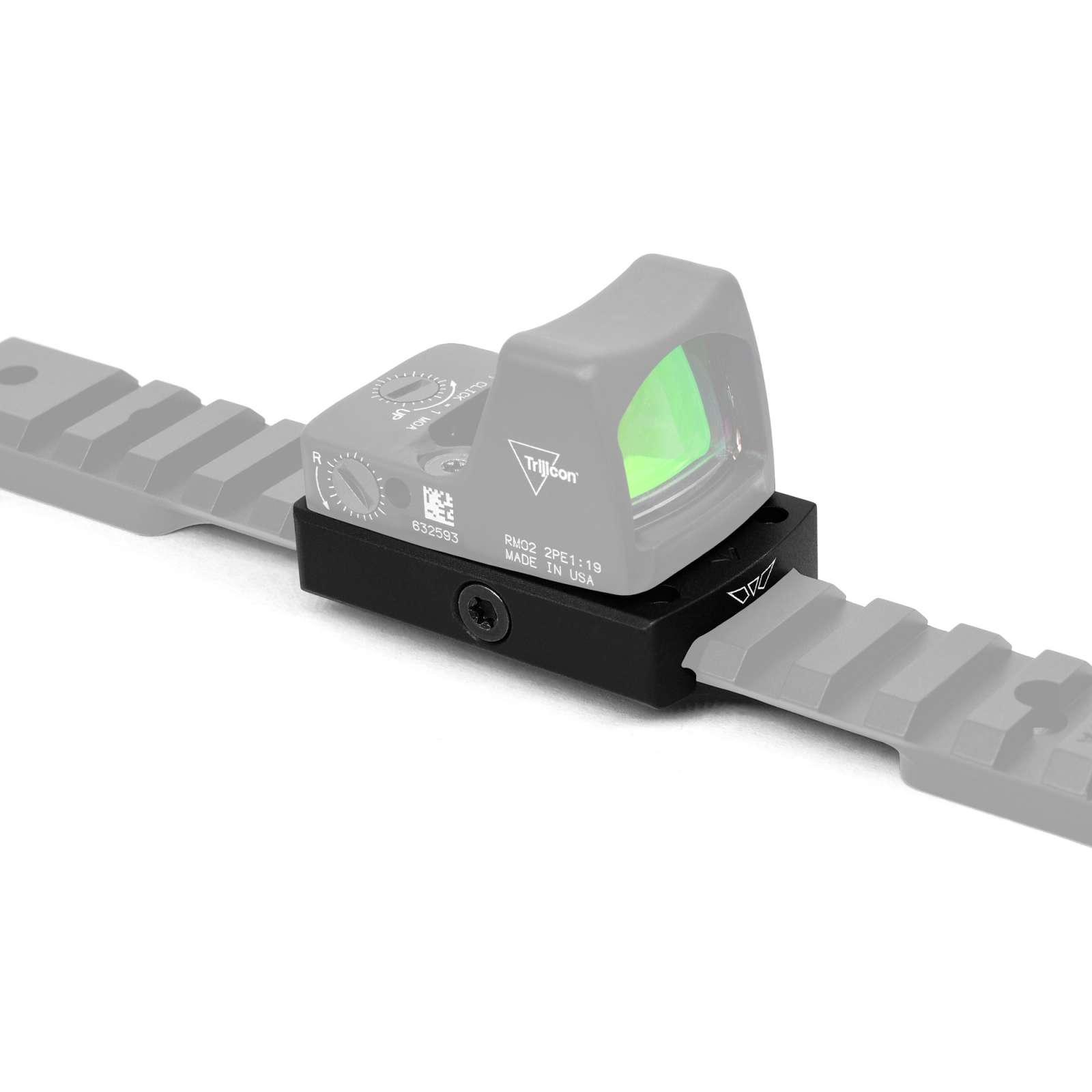 Warne 6109M Red-Dot Low Profile Reflex Mount Black Anodized Aluminum - View 2