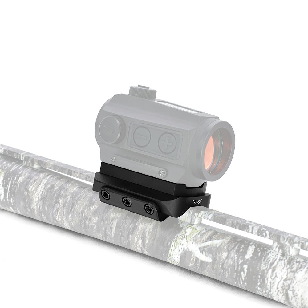 Warne 6111M Shotgun Rib Mount for Aimpoint T1-T2 - Black Anodized - View 2