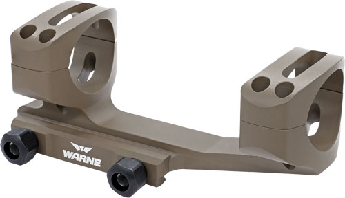 Warne LRSKEL1DE X-SKEL 1" 20MOA Picatinny Mount Dark Earth - View 2