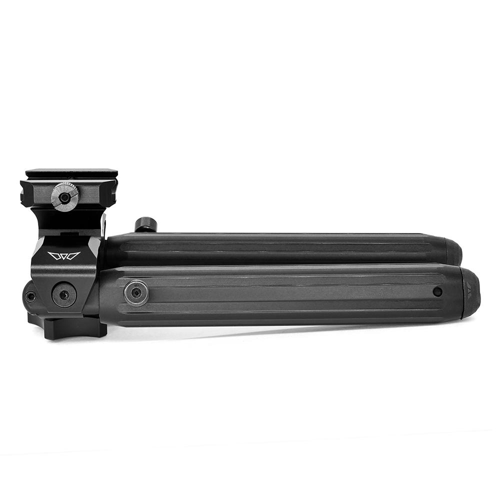 Warne Vapor Bipod V7933M Matte Black Picatinny Rail 8 Leg Positions - View 2