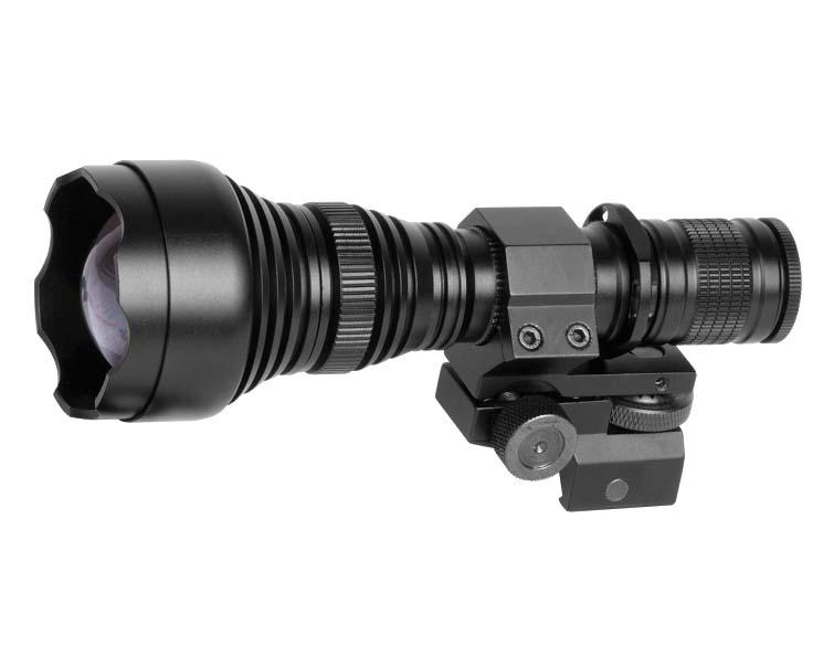 ATN ACMUIR85PR IR850 Pro Long-Range Illuminator, Black Anodized Aluminum, 350 Yards Range, IPX8 Waterproof, Adjustable Mount - View 2